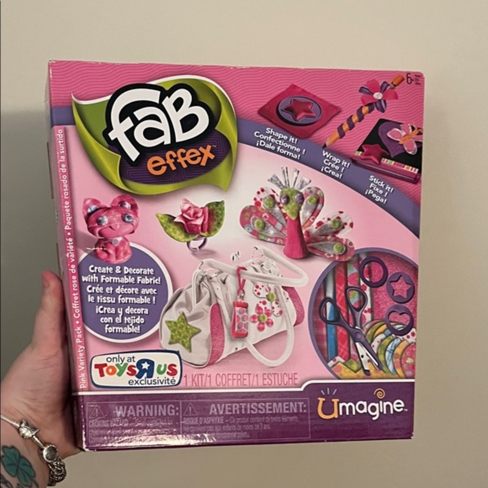 Fab Effex Creative Art Kit - Pink and Green